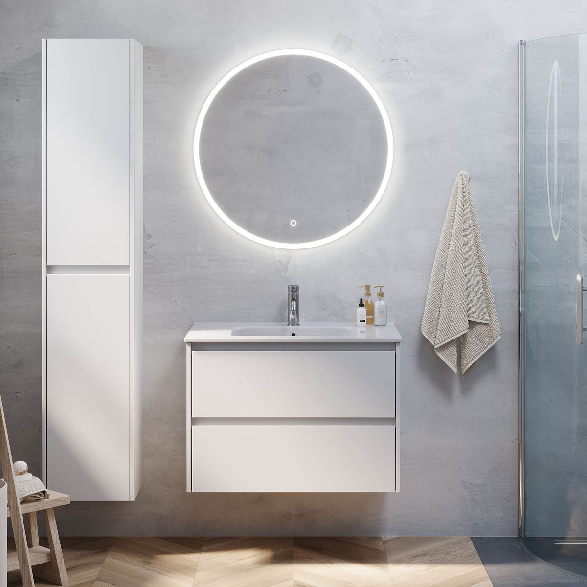 Molde, Furniture Set - One Box, White Mat - 59 cm - MASTERSTORE - 8595677178876 - Furniture Set - One Box - 77 - 060 - 11 - 01 - 00 - 8595677178876
