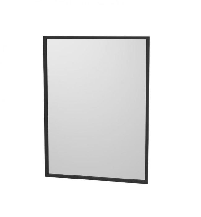 Borgsted Firkantet Spejl m/sort ramme 50 x 80 x 3,5 cm