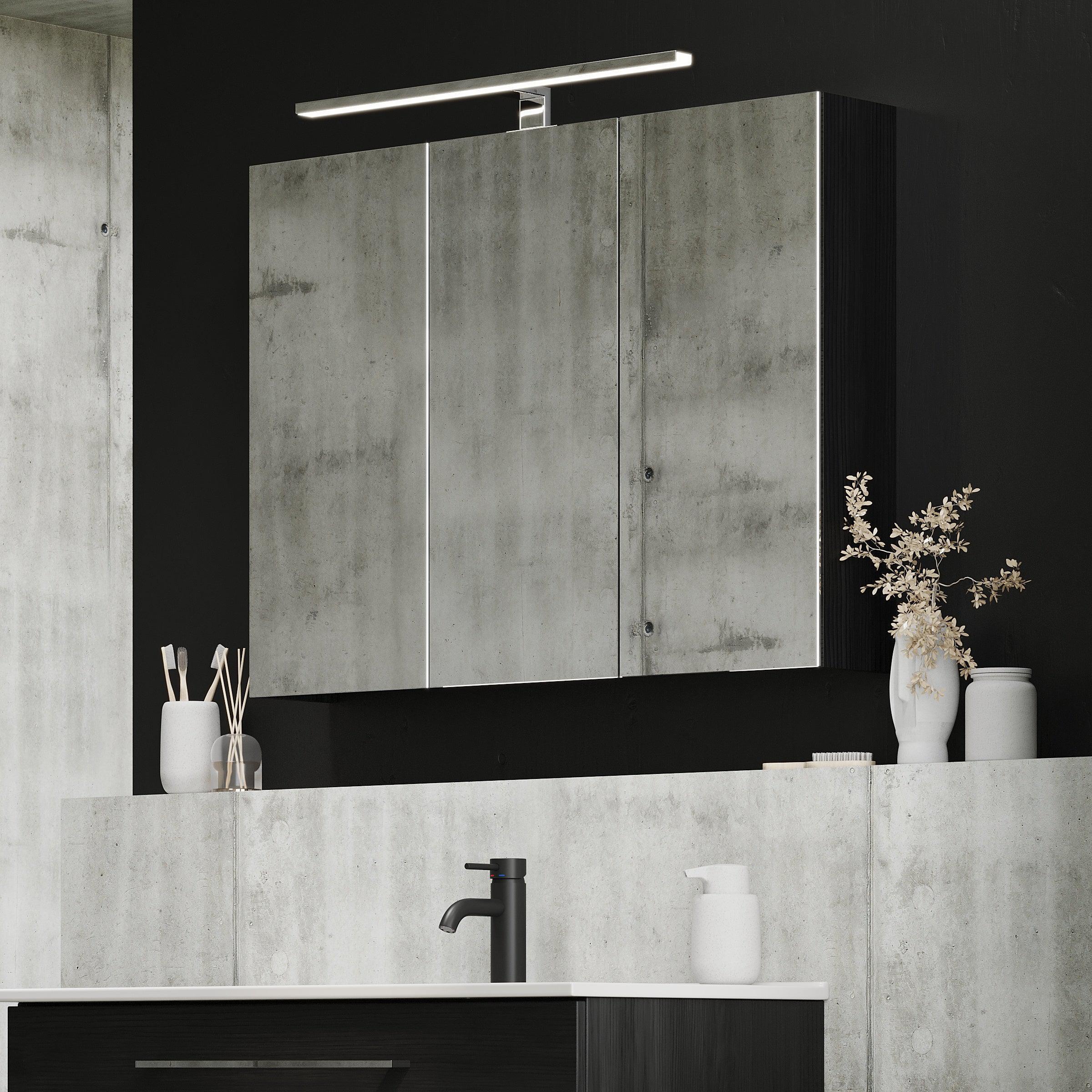 Morgedal Spejlskab, Sort Træ