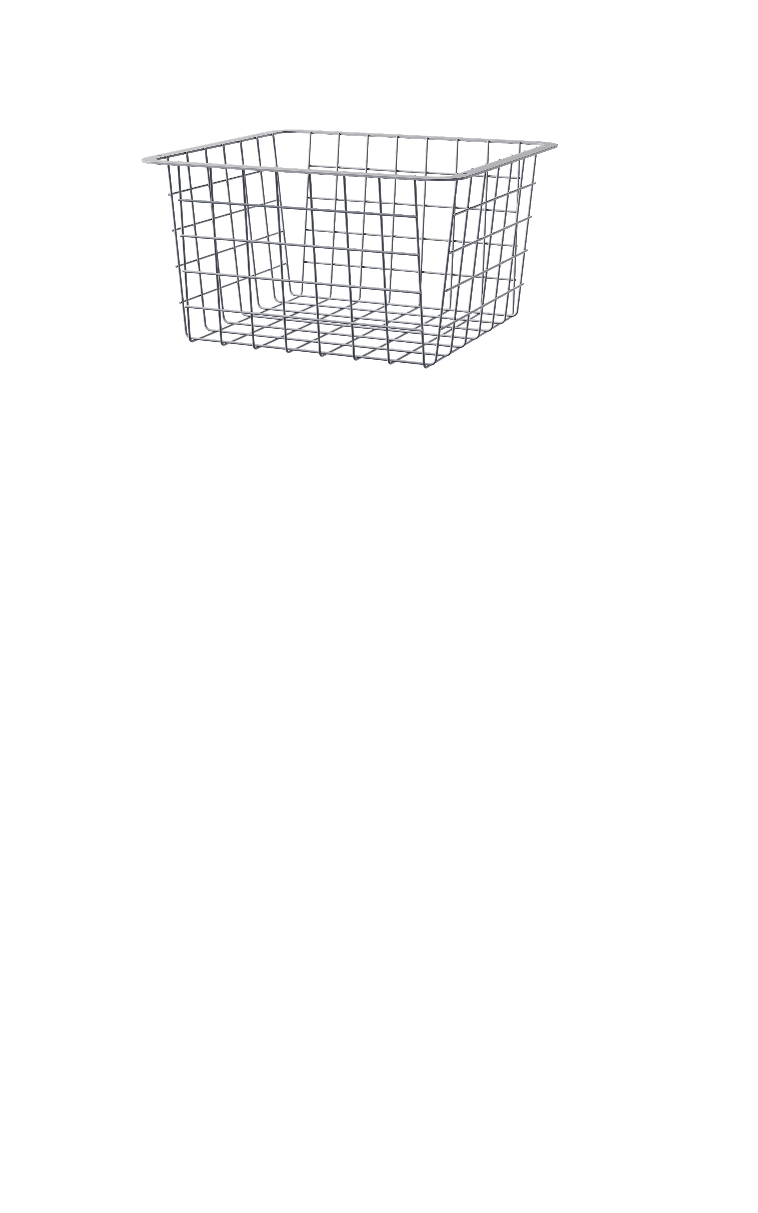 Trådkurv til højskab