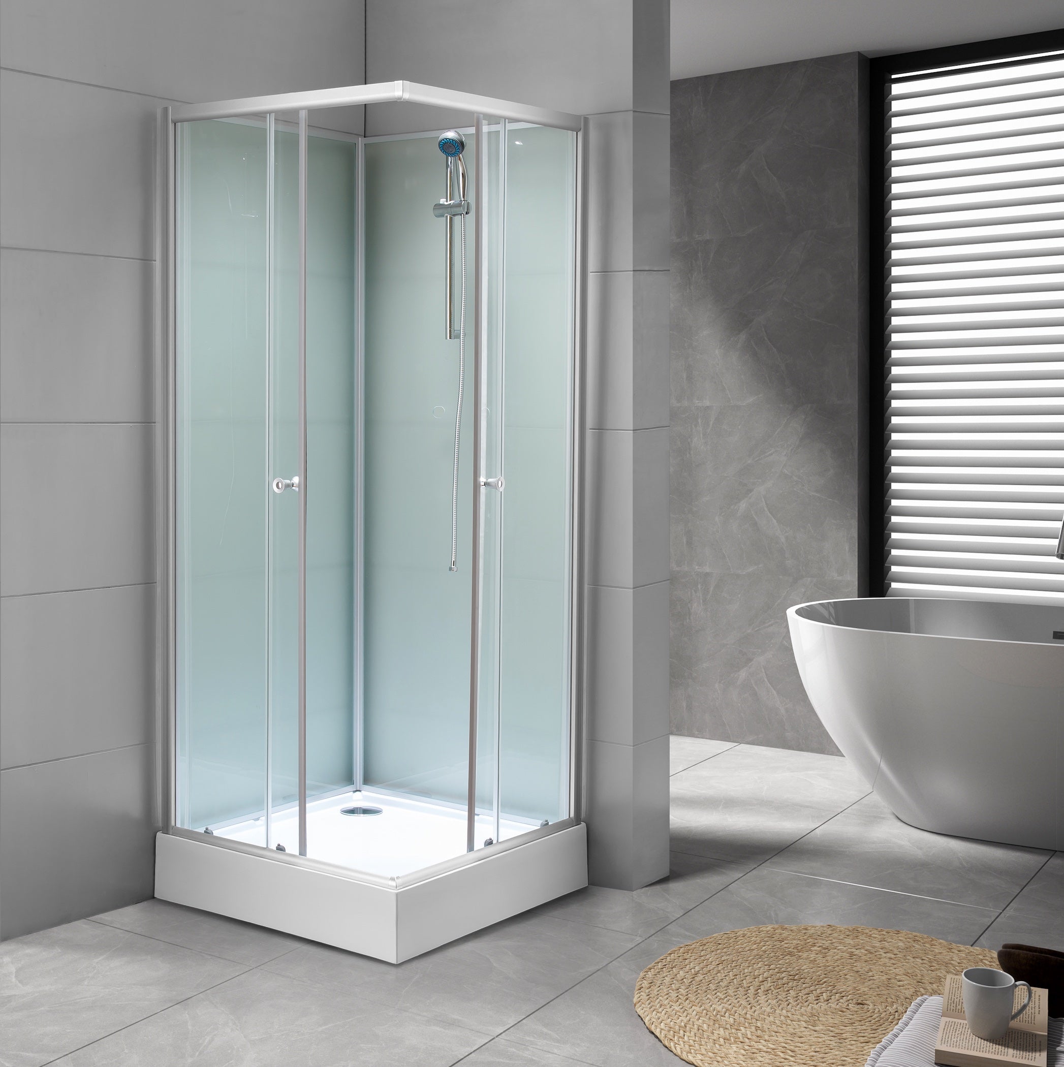 Dayton Firkantet brusekabine