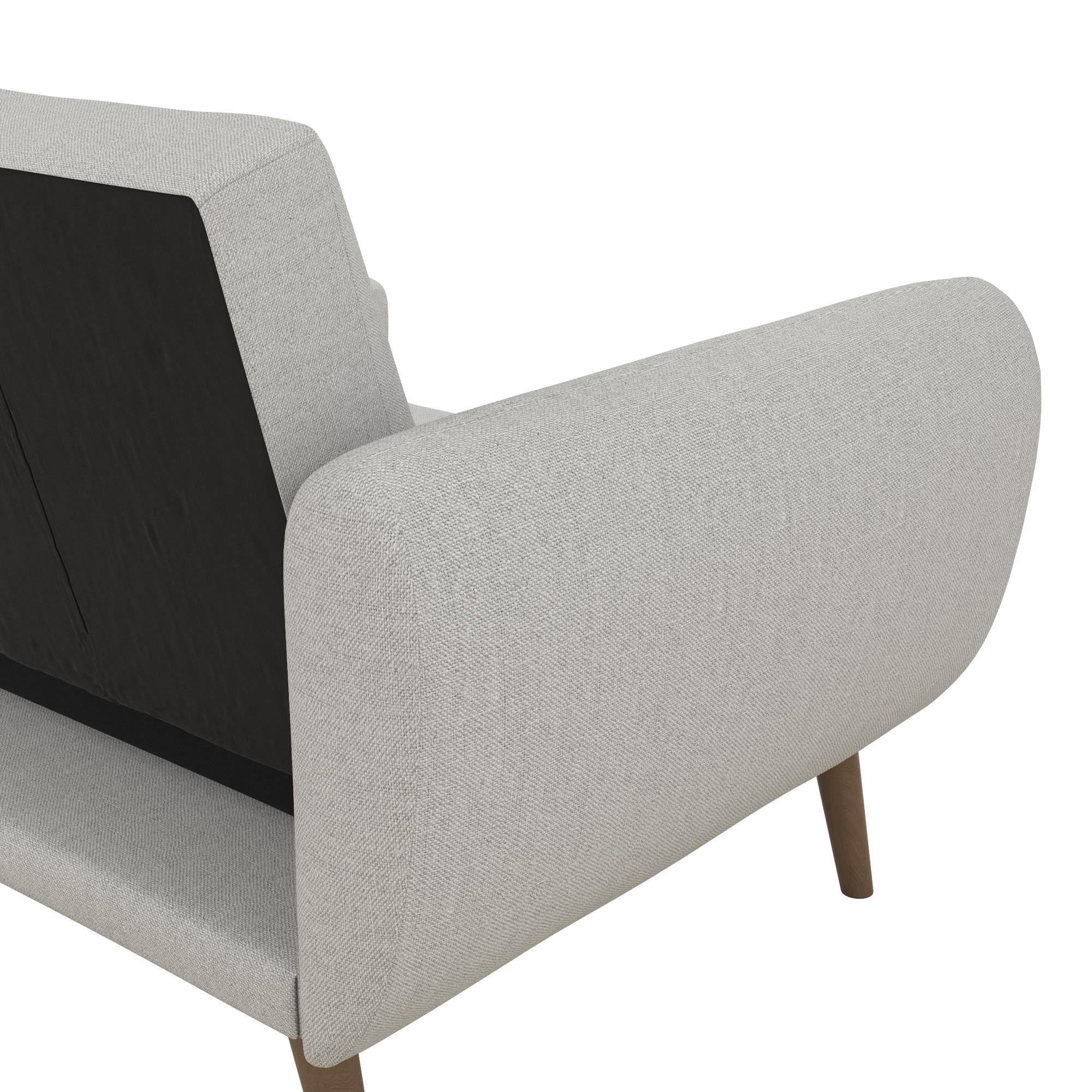 Brittany 3 Pers. Sovesofa med Chaiselong, Lys grå