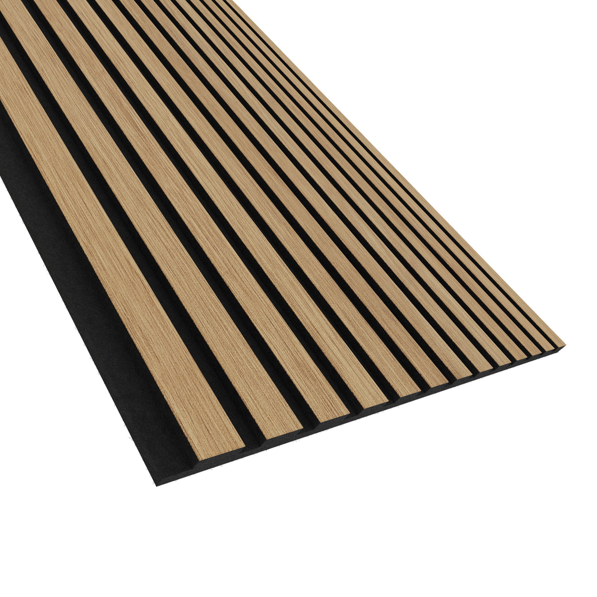 Akustikpanel 240 x 52 cm – 12 mm – Olieret eg – Vasahamn - finer fokus