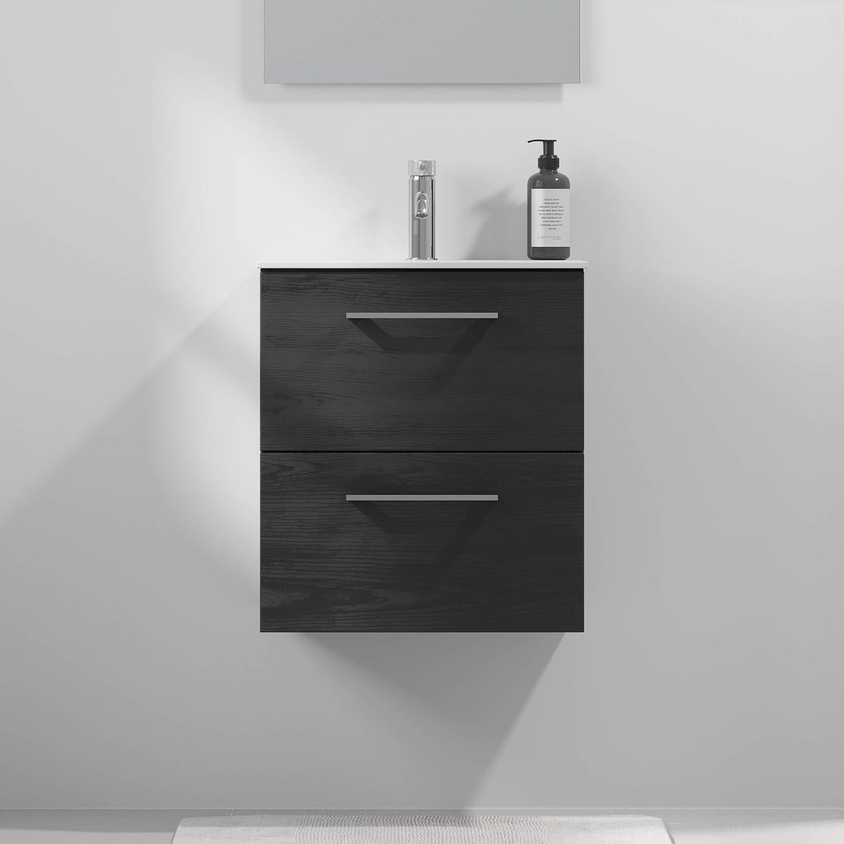 Harstad Badmøbel Slimline, Sort Træ