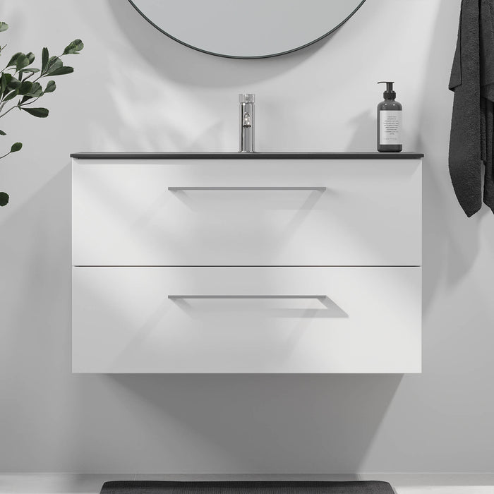 Horten Badmøbel, Mat Hvid