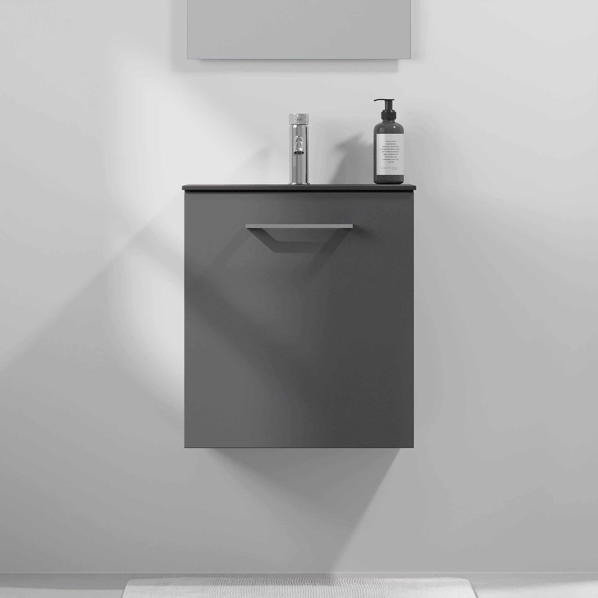 Horten Badmøbel Slimline, Antracitgrå