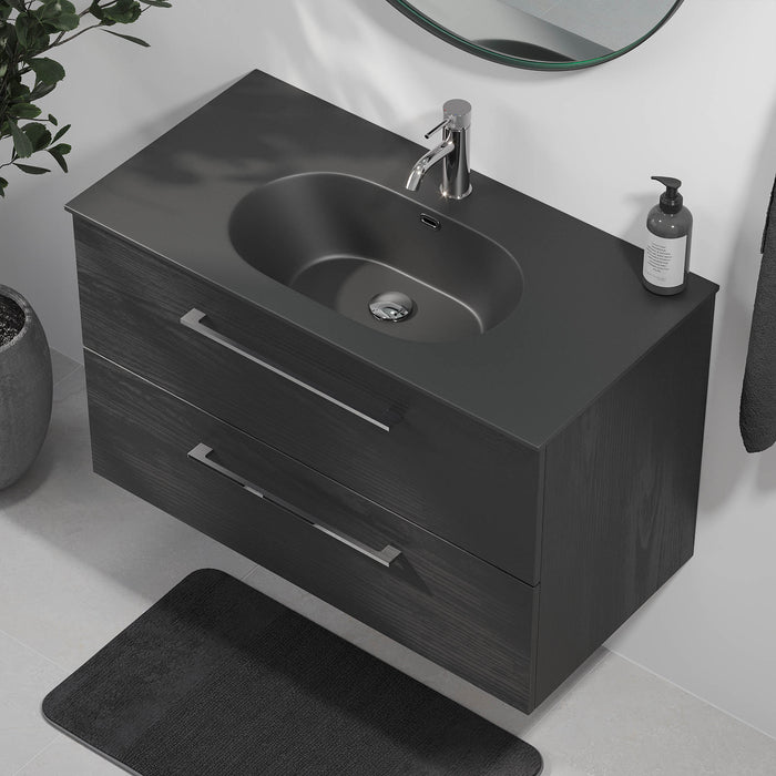 Horten Badmøbel, Sort Træ