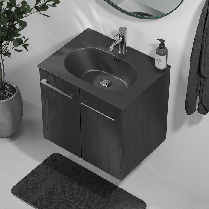 Horten Badmøbel, Sort Træ