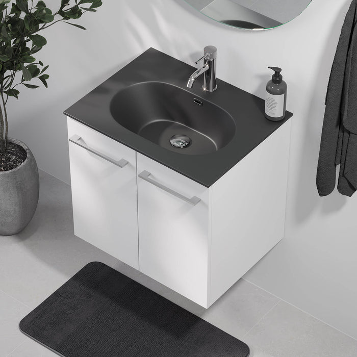 Horten Badmøbel, Mat Hvid