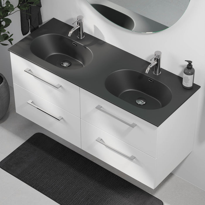 Horten Badmøbel, Mat Hvid