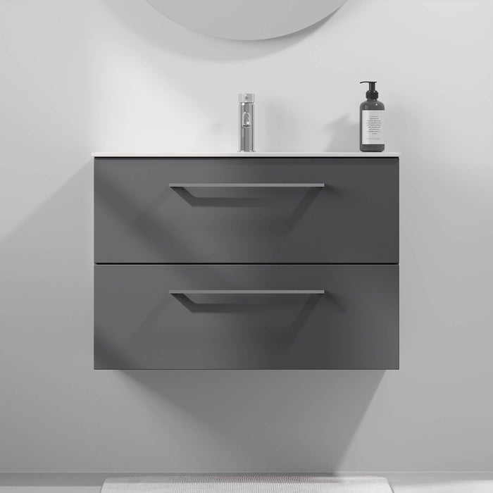 Hamar Badmøbel Slimline, Antracitgrå