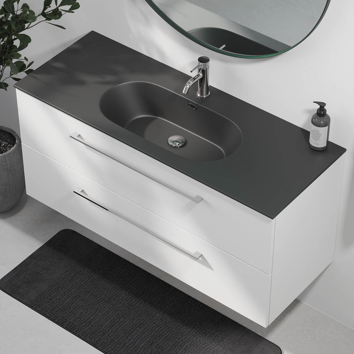 Horten Badmøbel, Mat Hvid