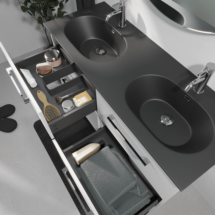 Horten Badmøbel, Mat Hvid