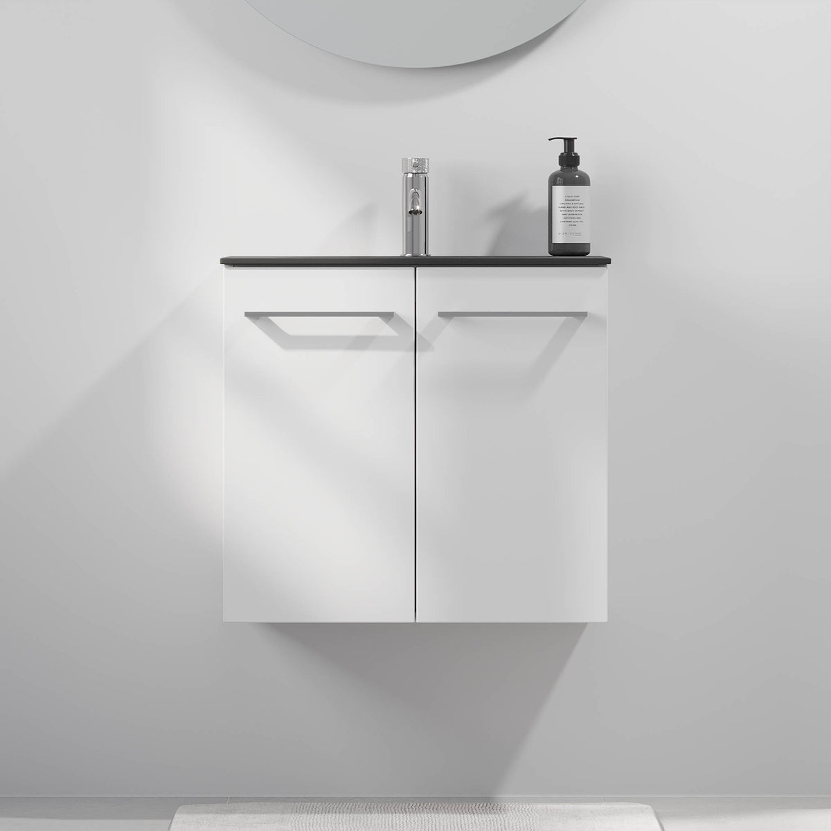 Horten Badmøbel Slimline, Mat Hvid
