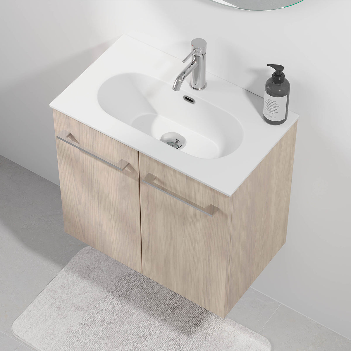 Harstad Badmøbel Slimline, Lyst Træ