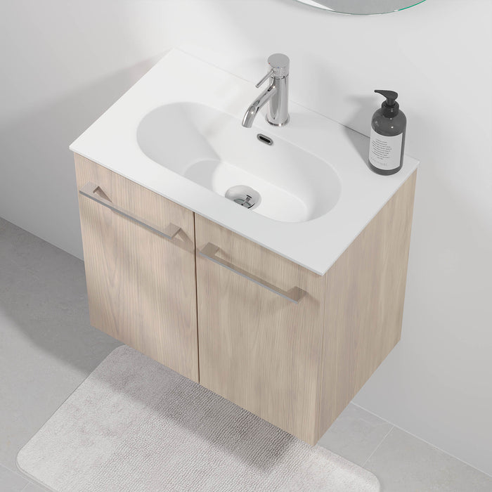 Harstad Badmøbel Slimline, Lyst Træ