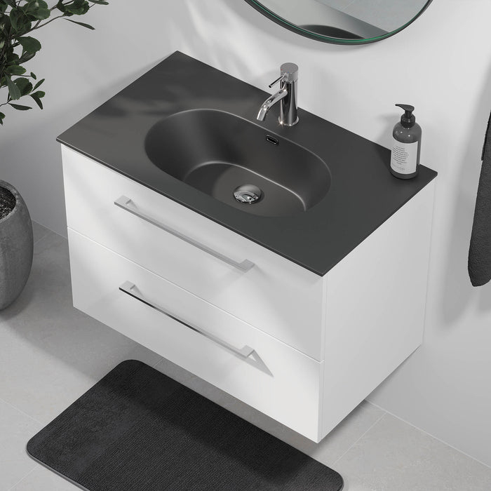 Horten Badmøbel, Mat Hvid