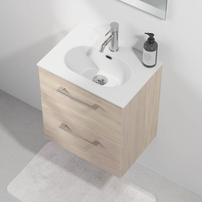 Harstad Badmøbel Slimline, Lyst Træ