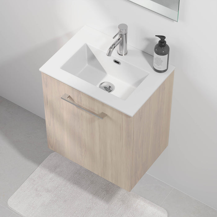 Hamar Badmøbel Slimline, Lyst Træ