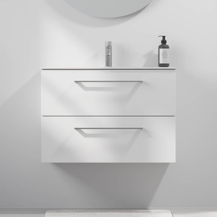 Harstad Badmøbel Slimline, Mat Hvid