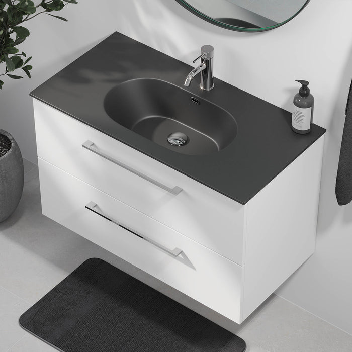 Horten Badmøbel, Mat Hvid