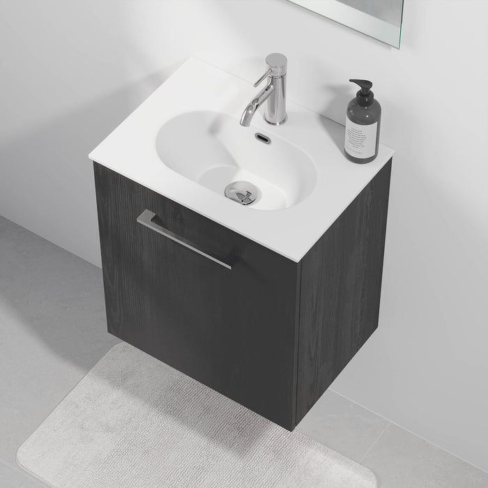 Harstad Badmøbel Slimline, Sort Træ