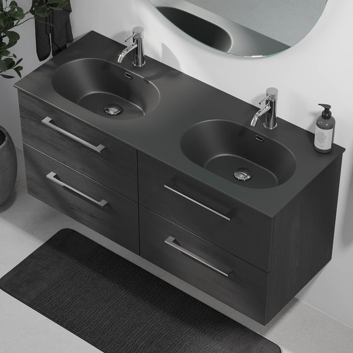 Horten Badmøbel, Sort Træ