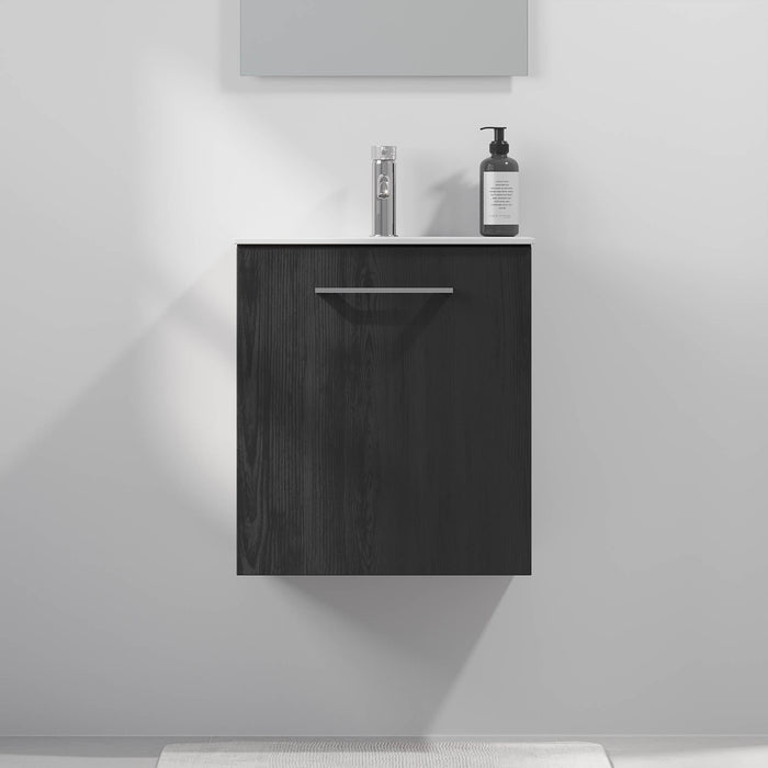 Harstad Badmøbel Slimline, Sort Træ