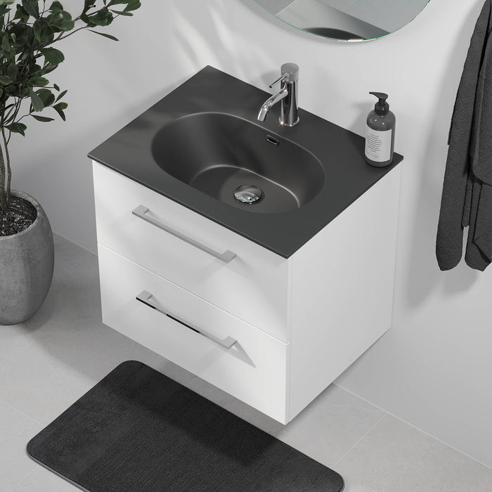 Horten Badmøbel, Mat Hvid