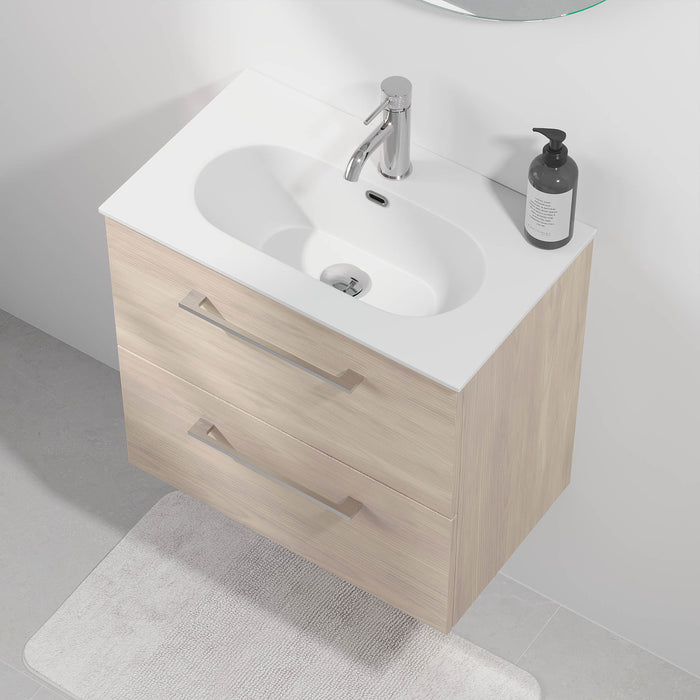 Harstad Badmøbel Slimline, Lyst Træ