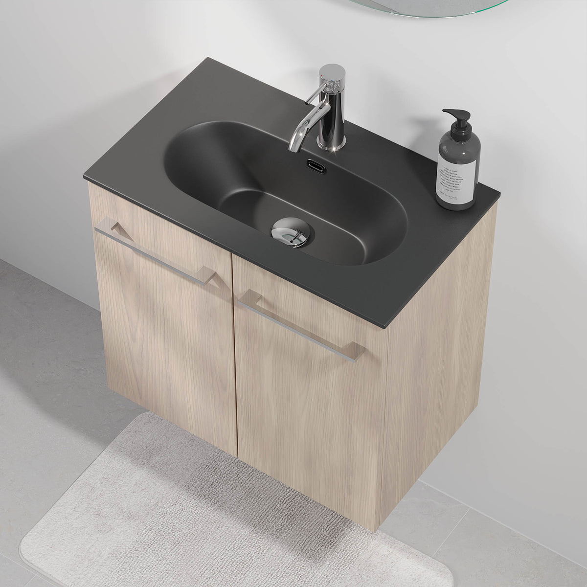 Horten Badmøbel Slimline, Lyst Træ