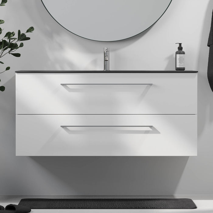 Horten Badmøbel, Mat Hvid