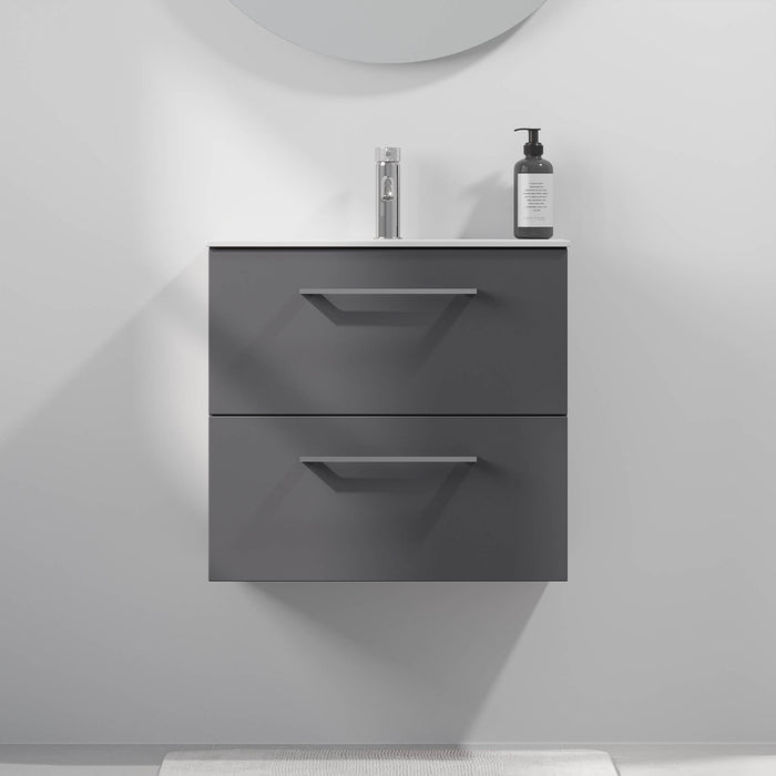 Hamar Badmøbel Slimline, Antracitgrå