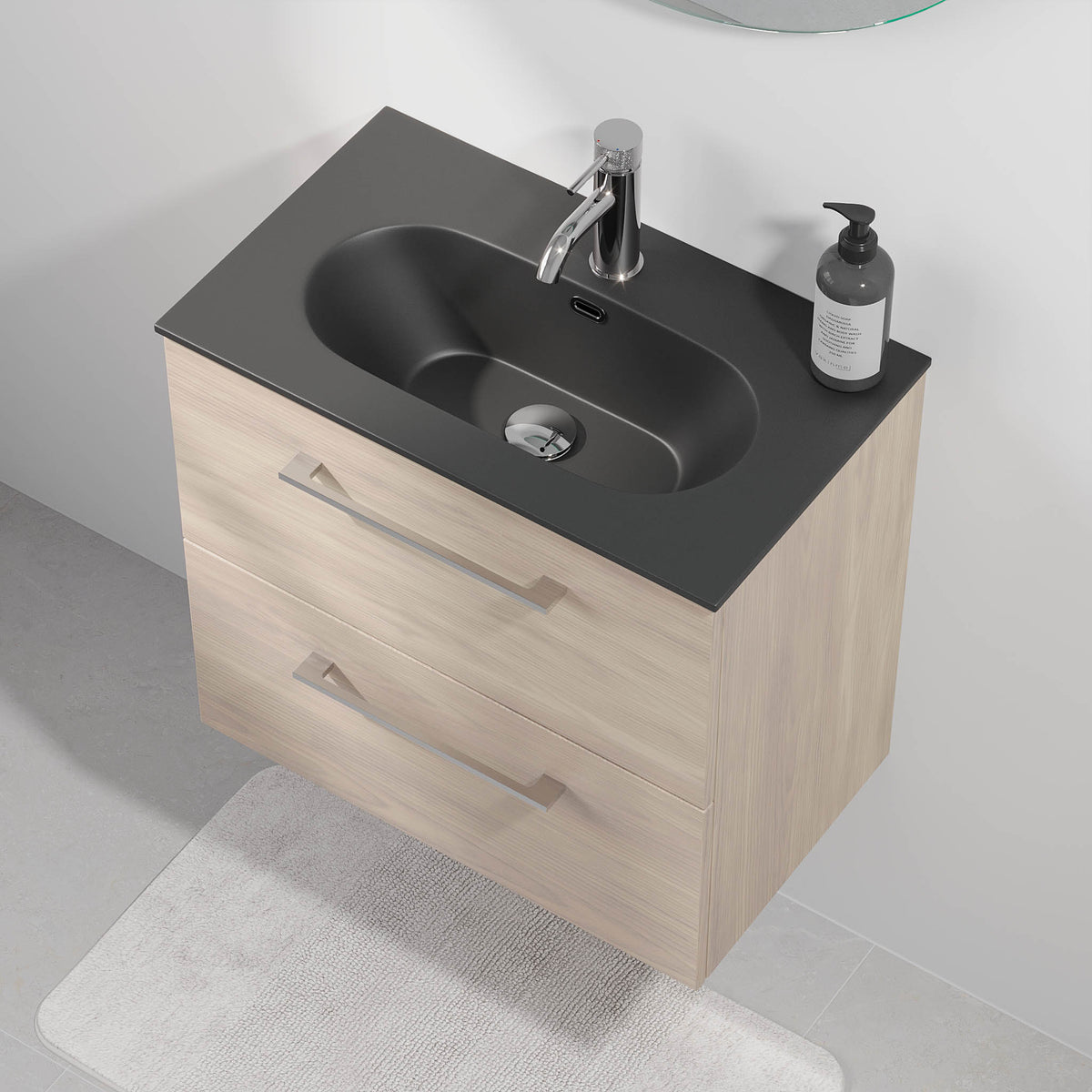 Horten Badmøbel Slimline, Lyst Træ