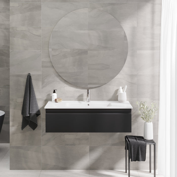 Kuberg Compact Badmøbel, Mat Sort