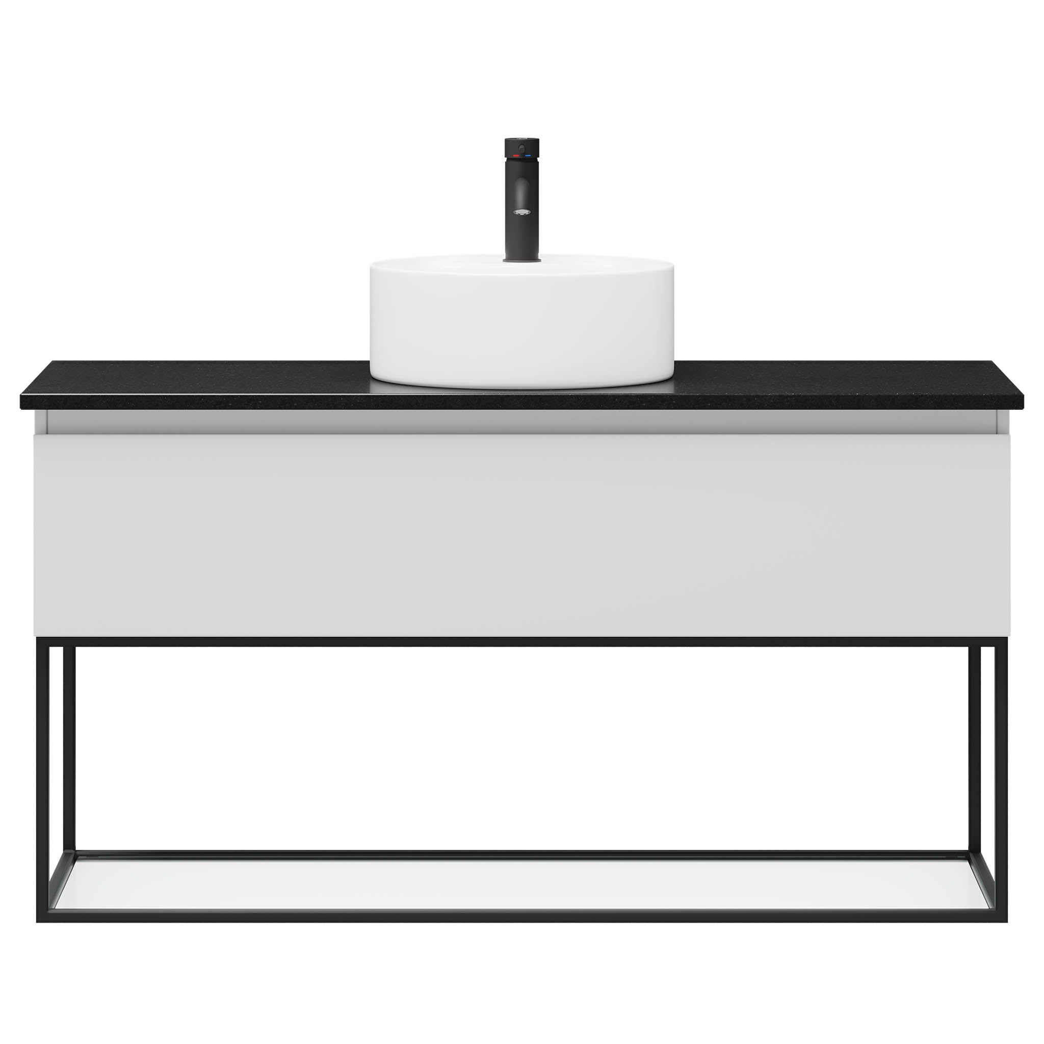 Stangvik Badmøbel, Mat Hvid - 80 cm (AFHENTNING!)