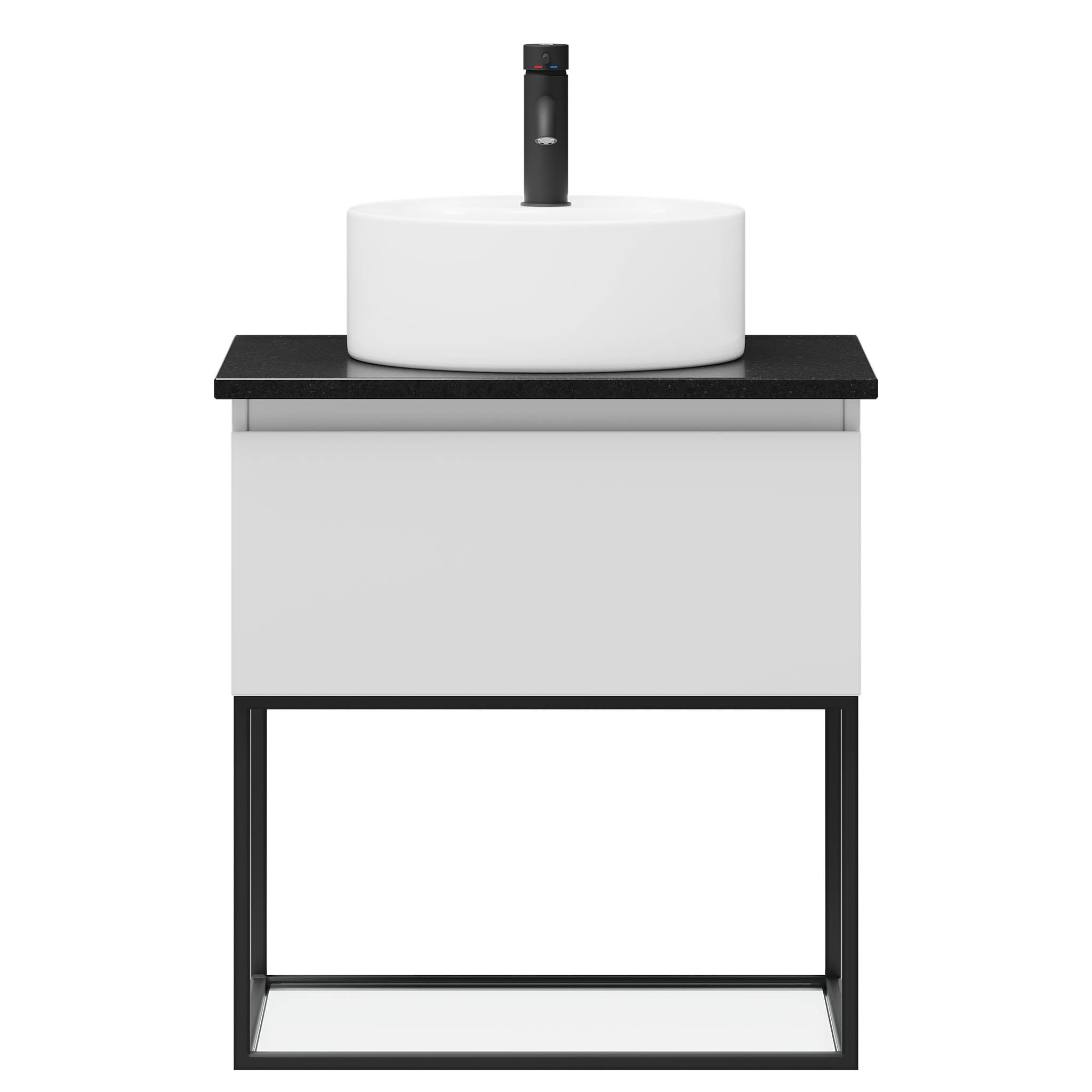 Stangvik Badmøbel, Mat Hvid - 80 cm (AFHENTNING!)