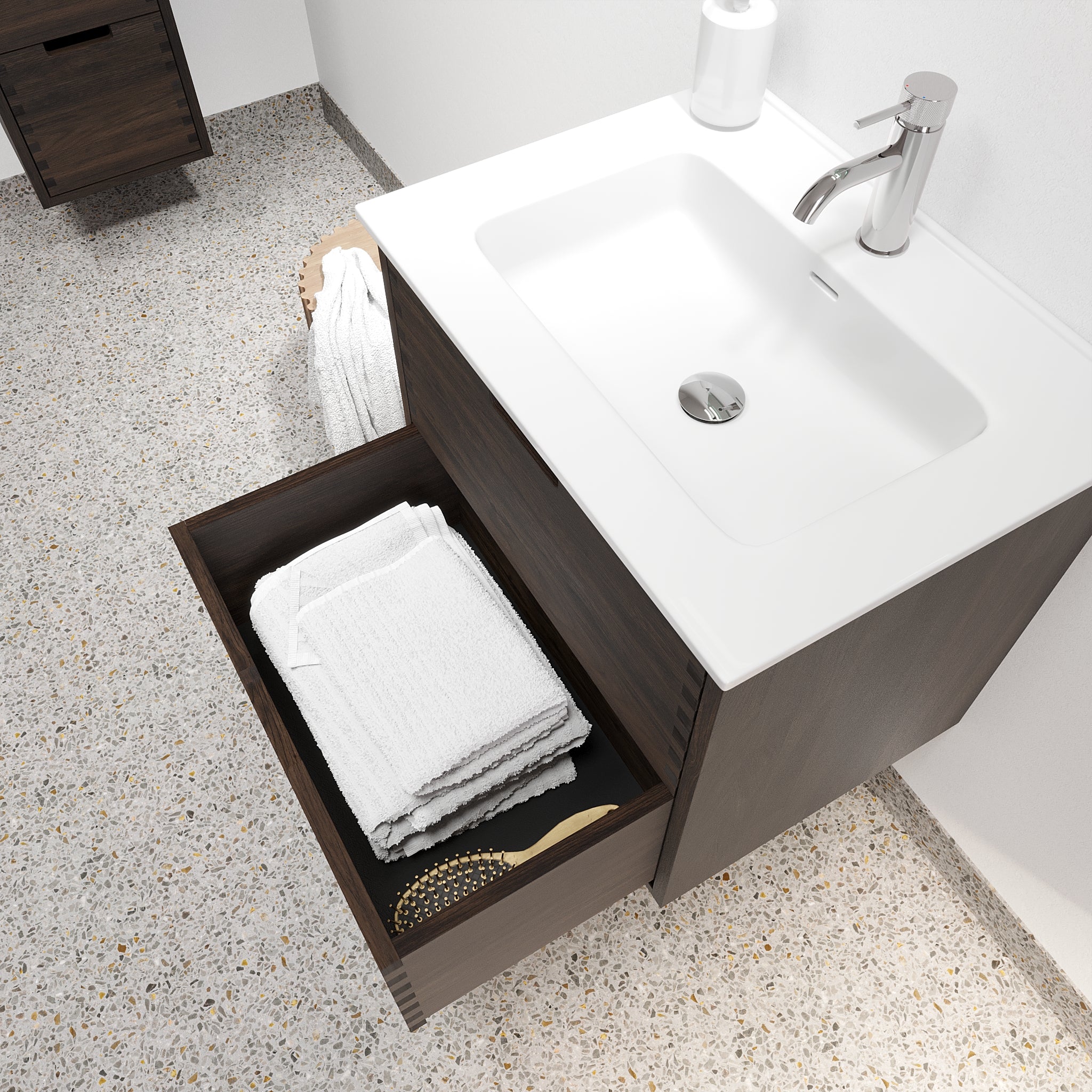 Gribskov Badmøbel, Sort eg