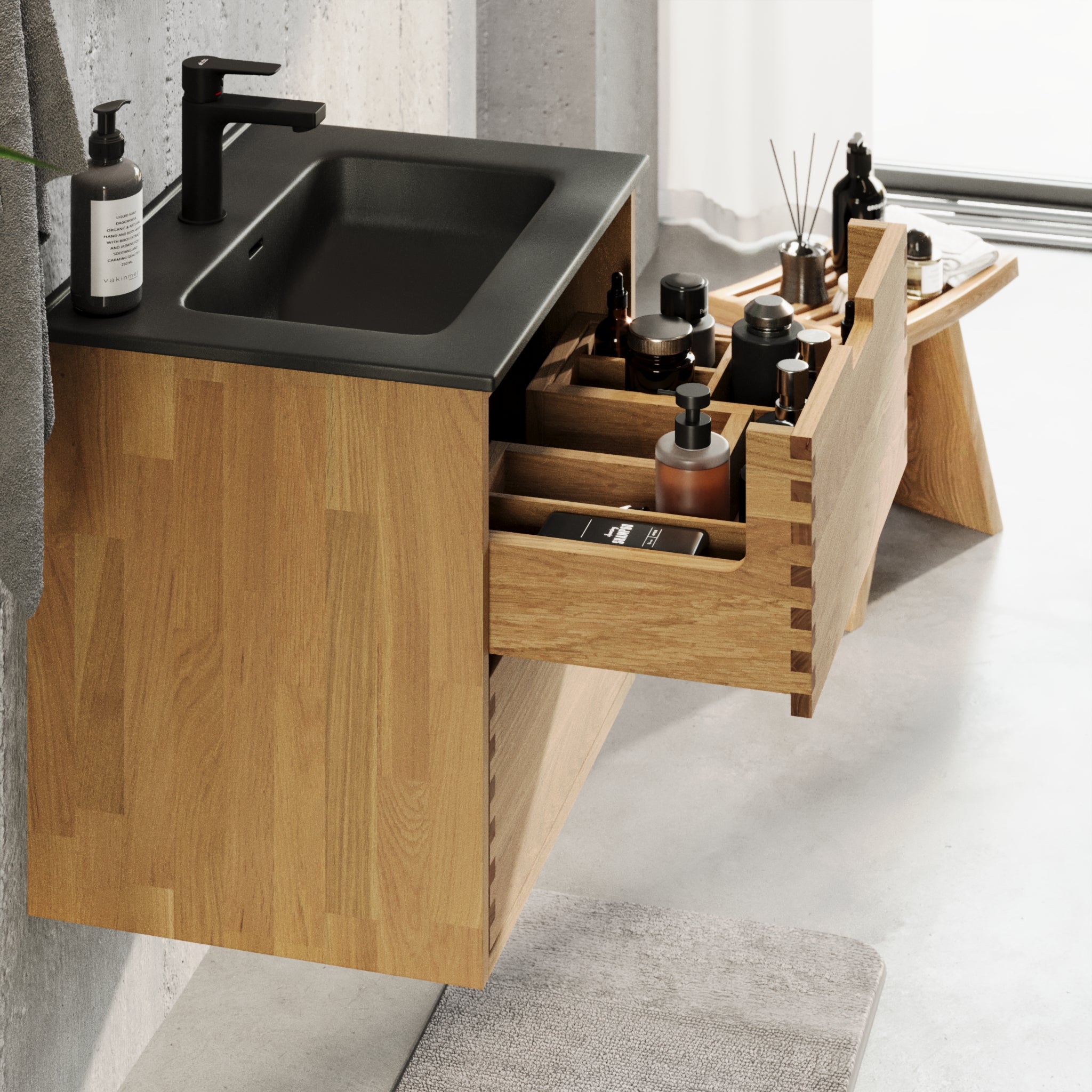 Troldeskoven Badmøbel, Eg