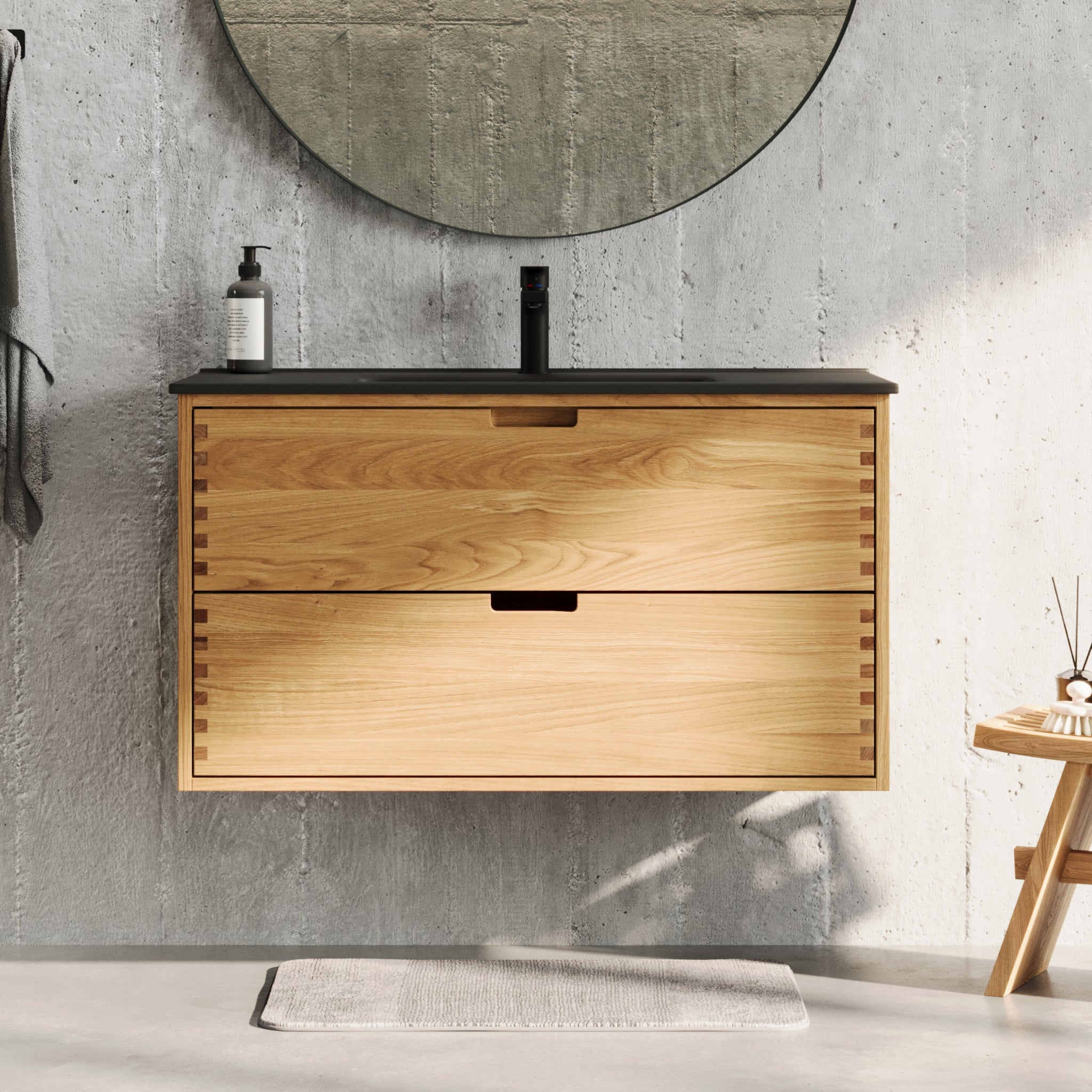 Troldeskoven Badmøbel, Eg