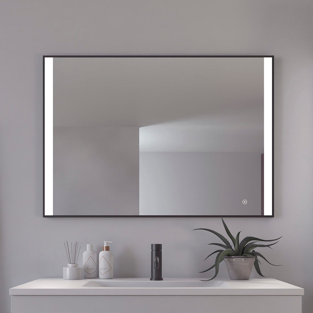LED spejl Libra, Firkantet