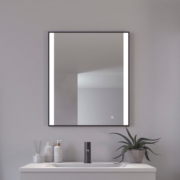 LED spejl Libra, Firkantet