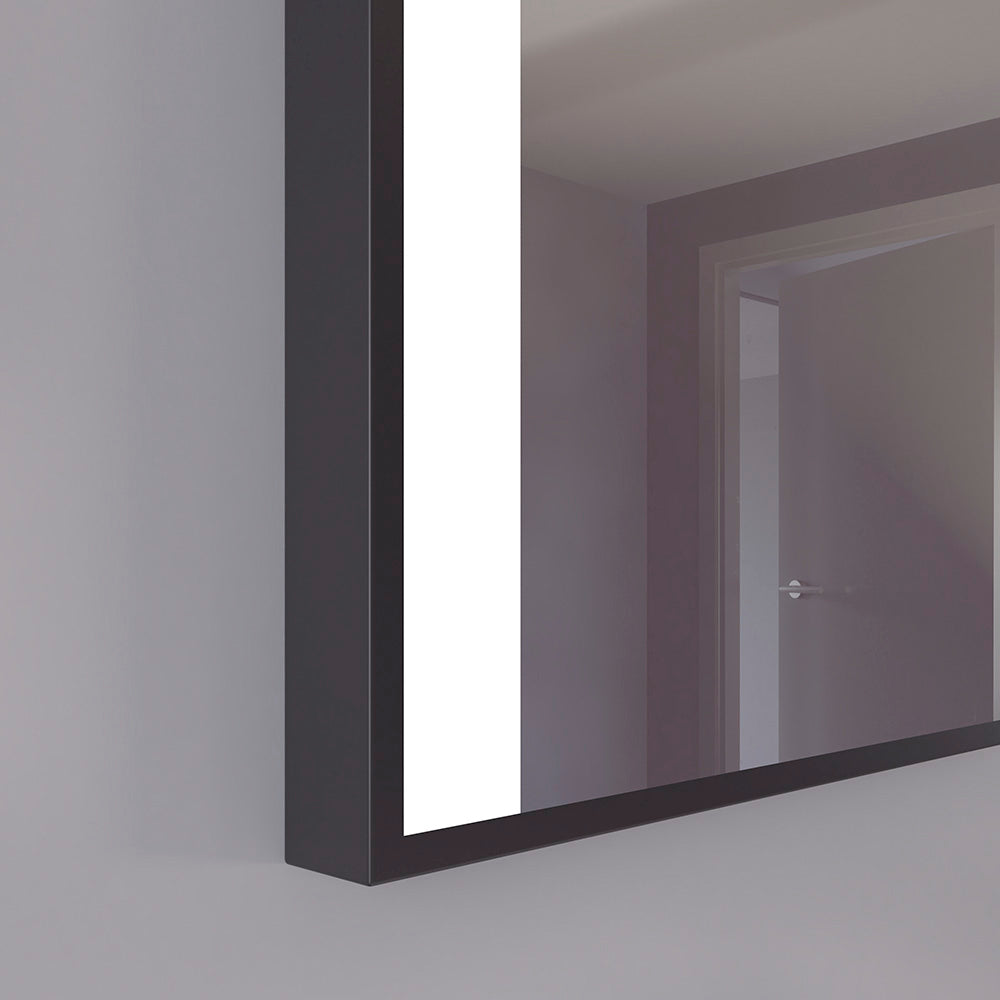 LED spejl Libra, Firkantet