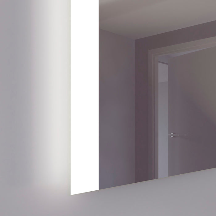 LED spejl Vega, Firkantet