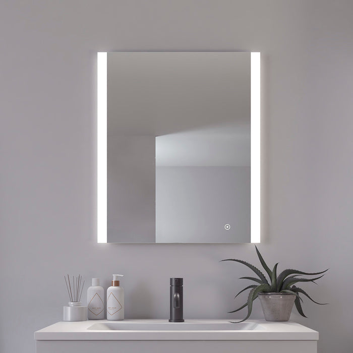 LED spejl Vega, Firkantet