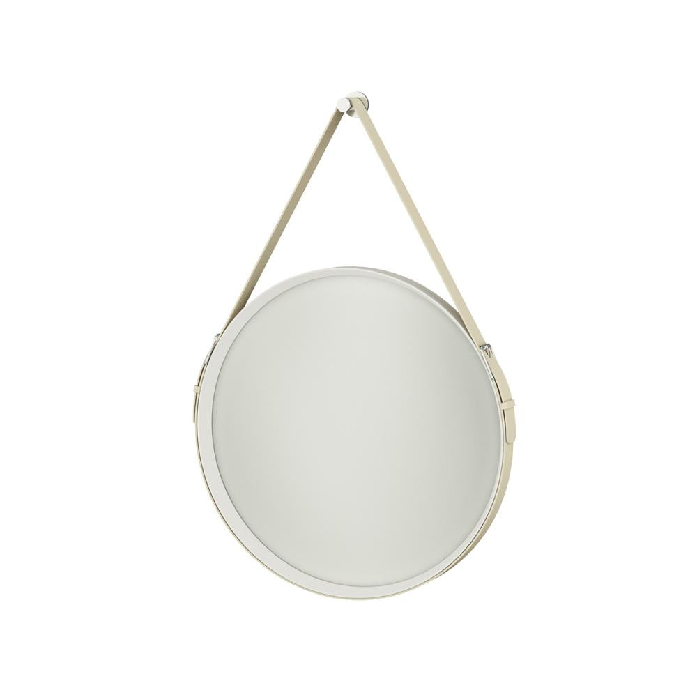 Røsnæs Spejl Rund Ø55cm, Antik Messing