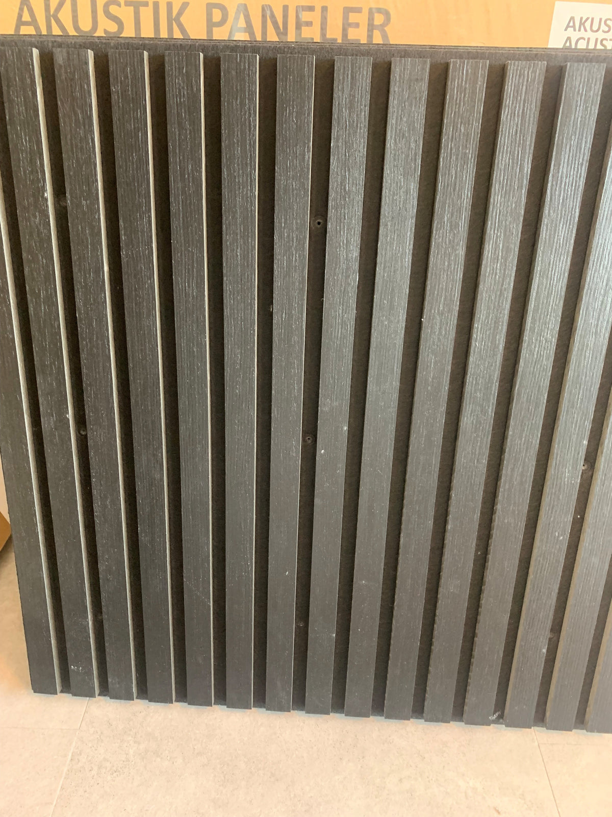 Danviken Akustikpanel 60x60 cm, 4 stk sort KUN TIL AFHENTNING