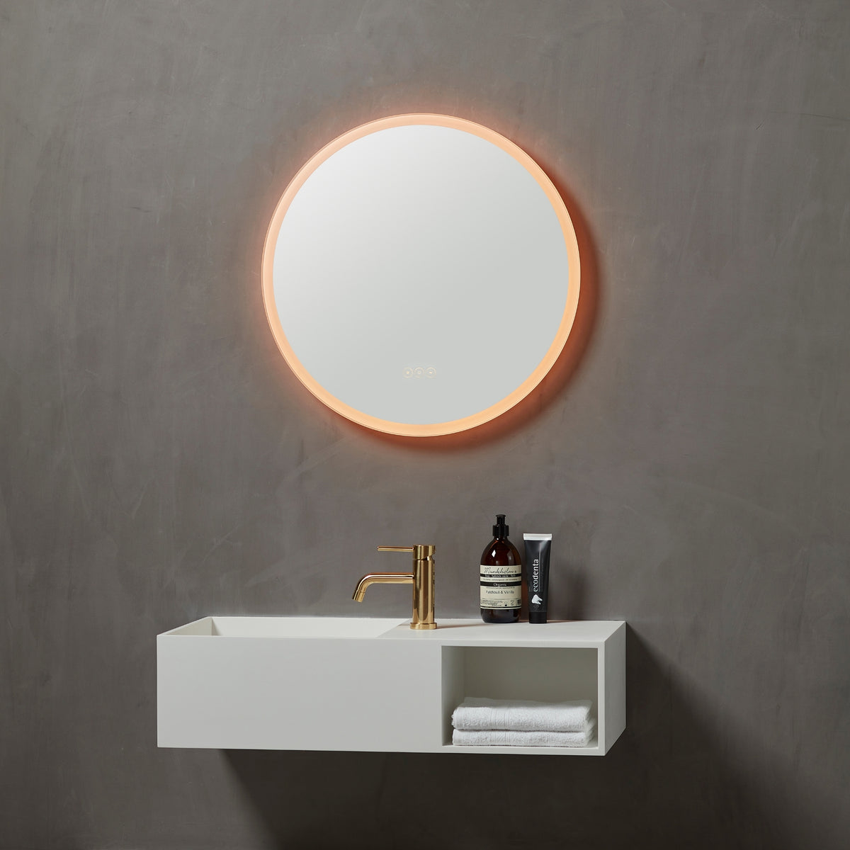 LED spejl Johannesburg, Multiwhite - Spejle - Loevschall - HomeTomato - hometomato.dk