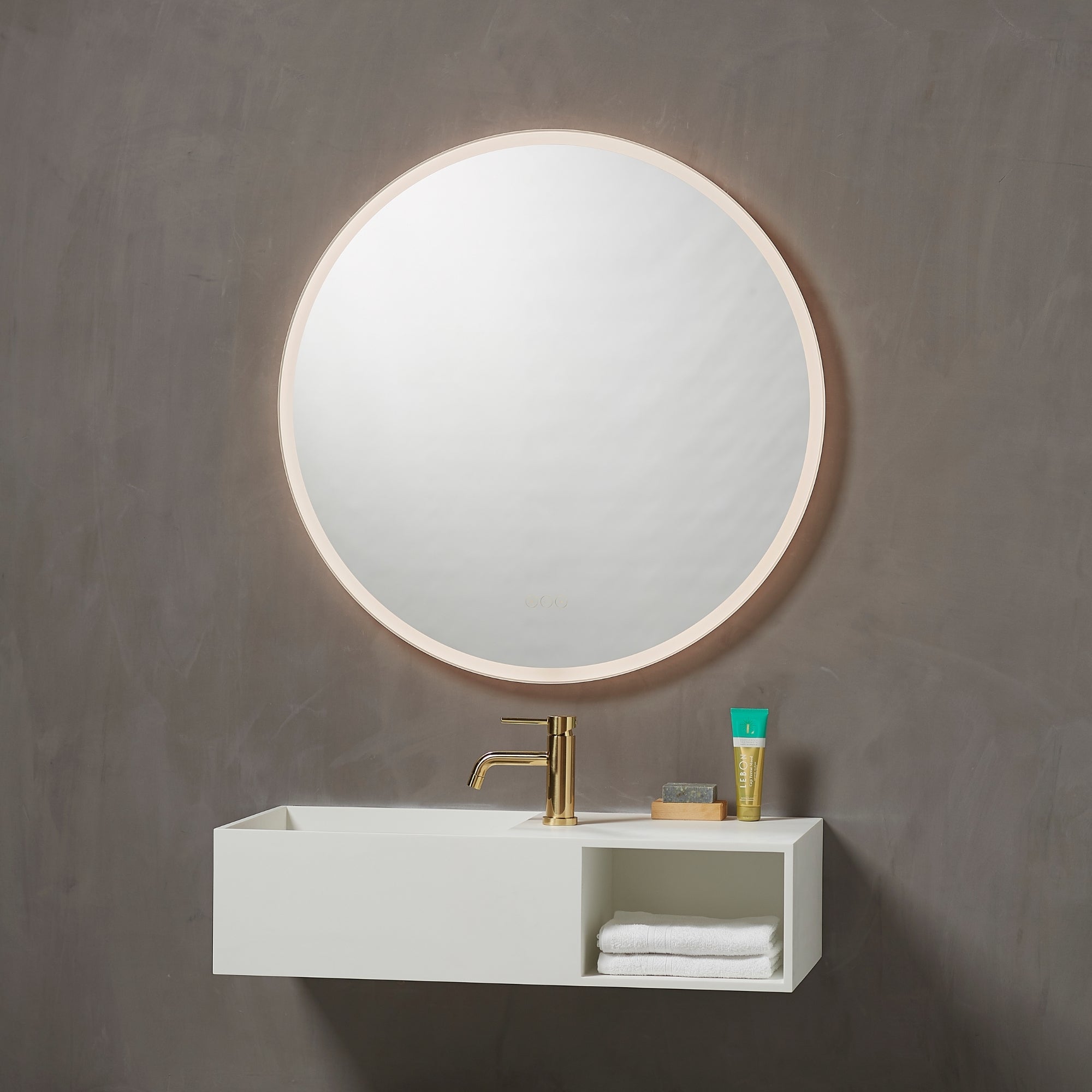 LED spejl Johannesburg, Multiwhite - Spejle - Loevschall - HomeTomato - hometomato.dk