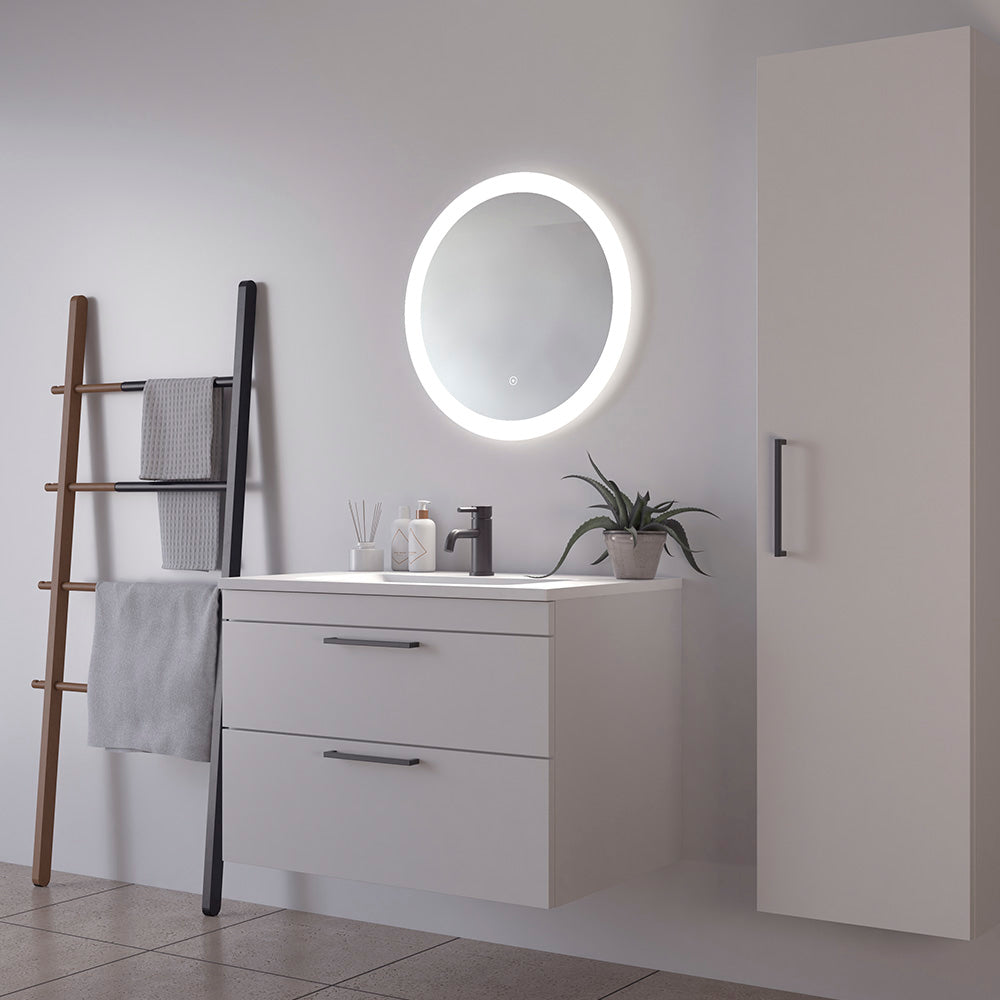 Vega LED spejl, Rund